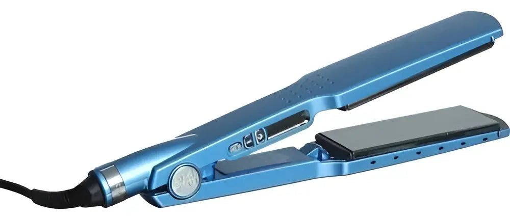 Plancha Nano Titanium 450° Azul Secado Cabello Alisado Profesional
