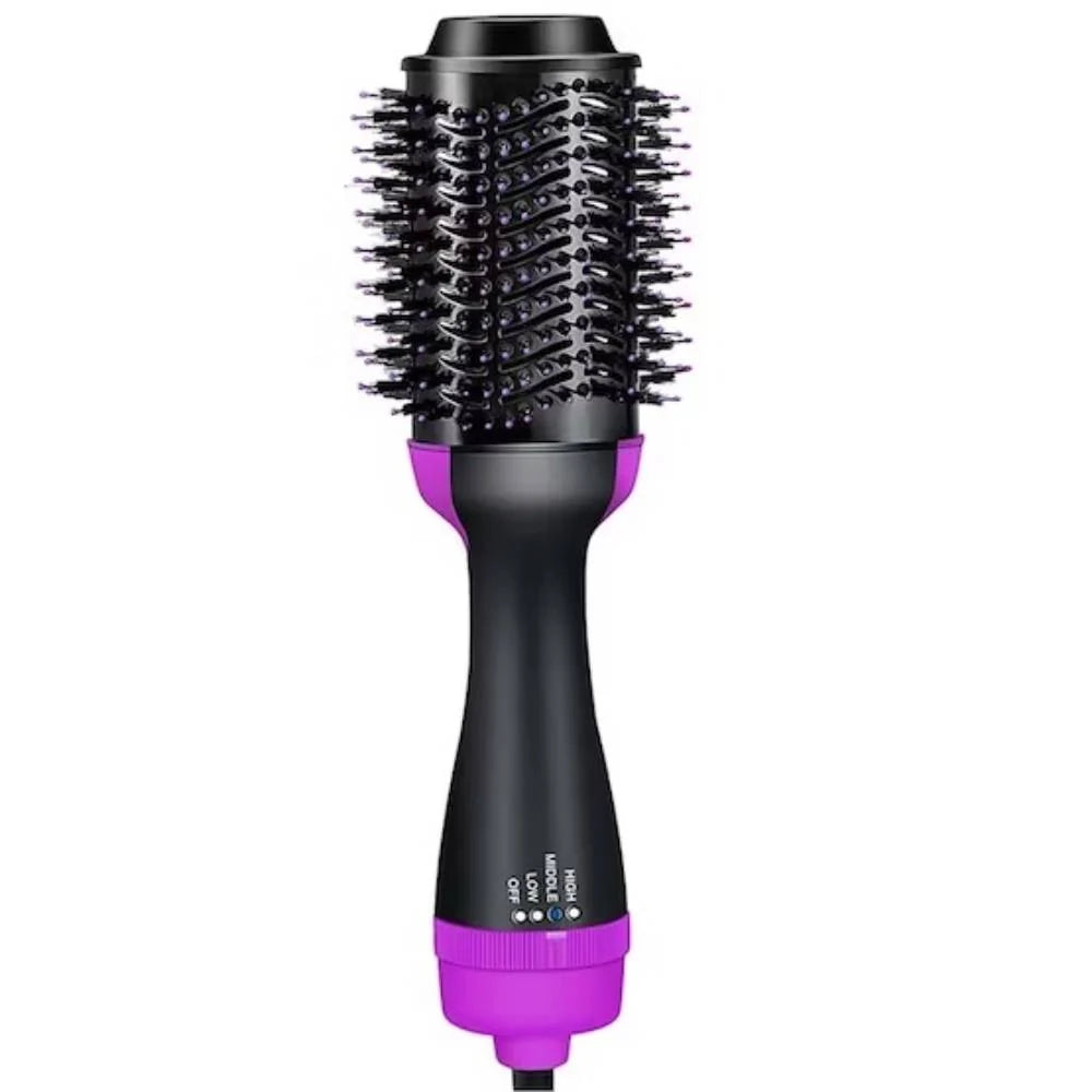Cepillo Secador Voluminizador Lemman One-step Negro